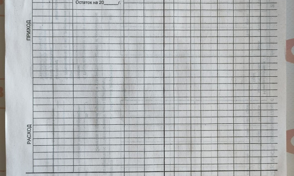 Товарно-денежный отчет 